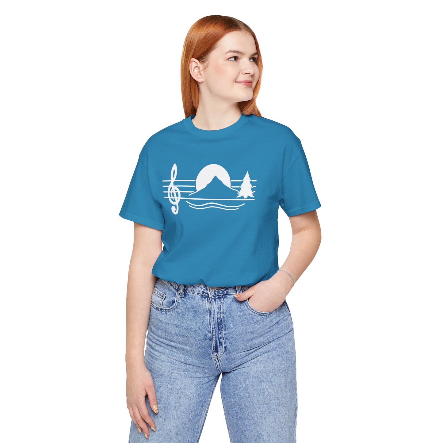 Rocky Mountain Music Repair Tee - Unisex Jersey Short Sleeve Shirt, Music Lovers Gift,