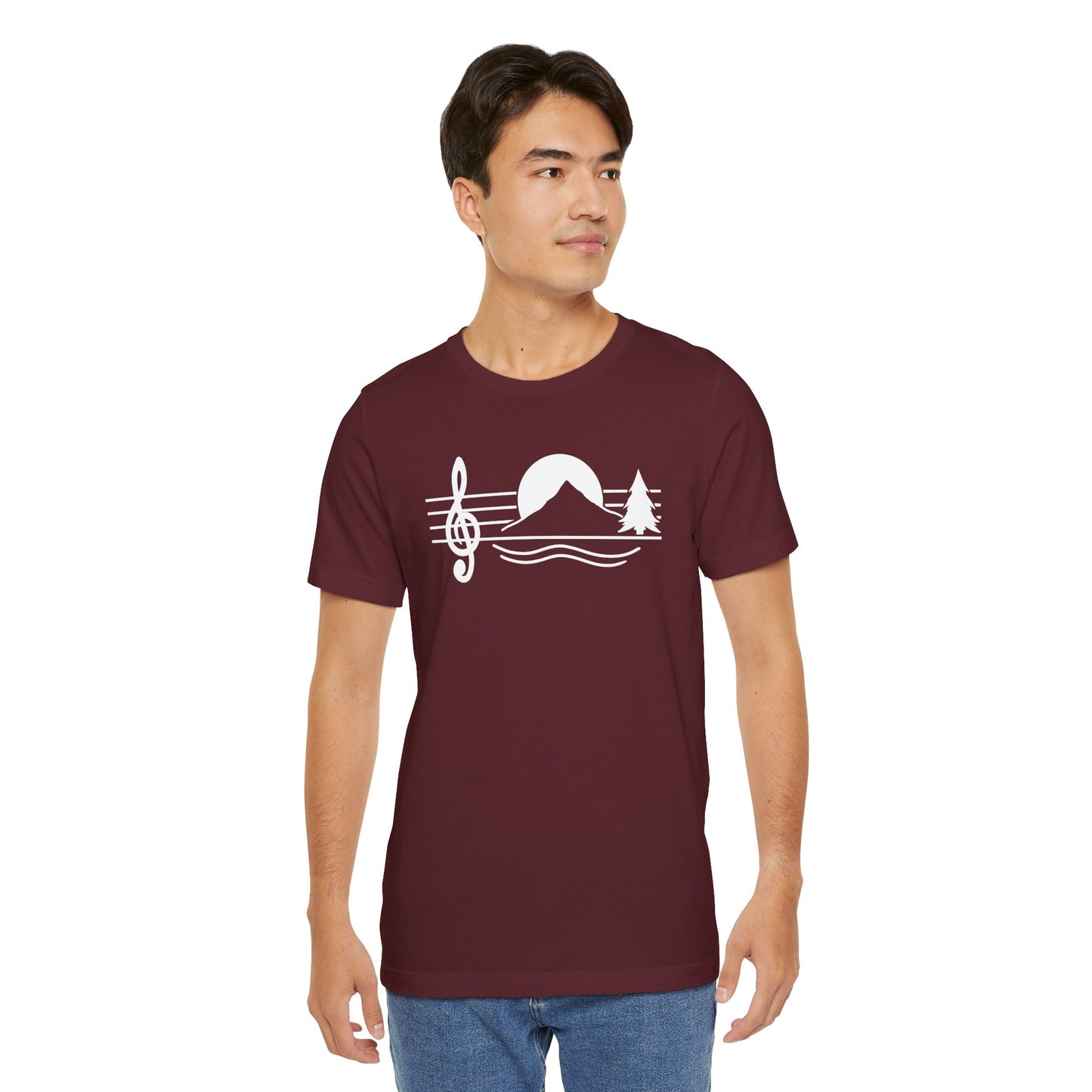 Rocky Mountain Music Repair Tee - Unisex Jersey Short Sleeve Shirt, Music Lovers Gift,