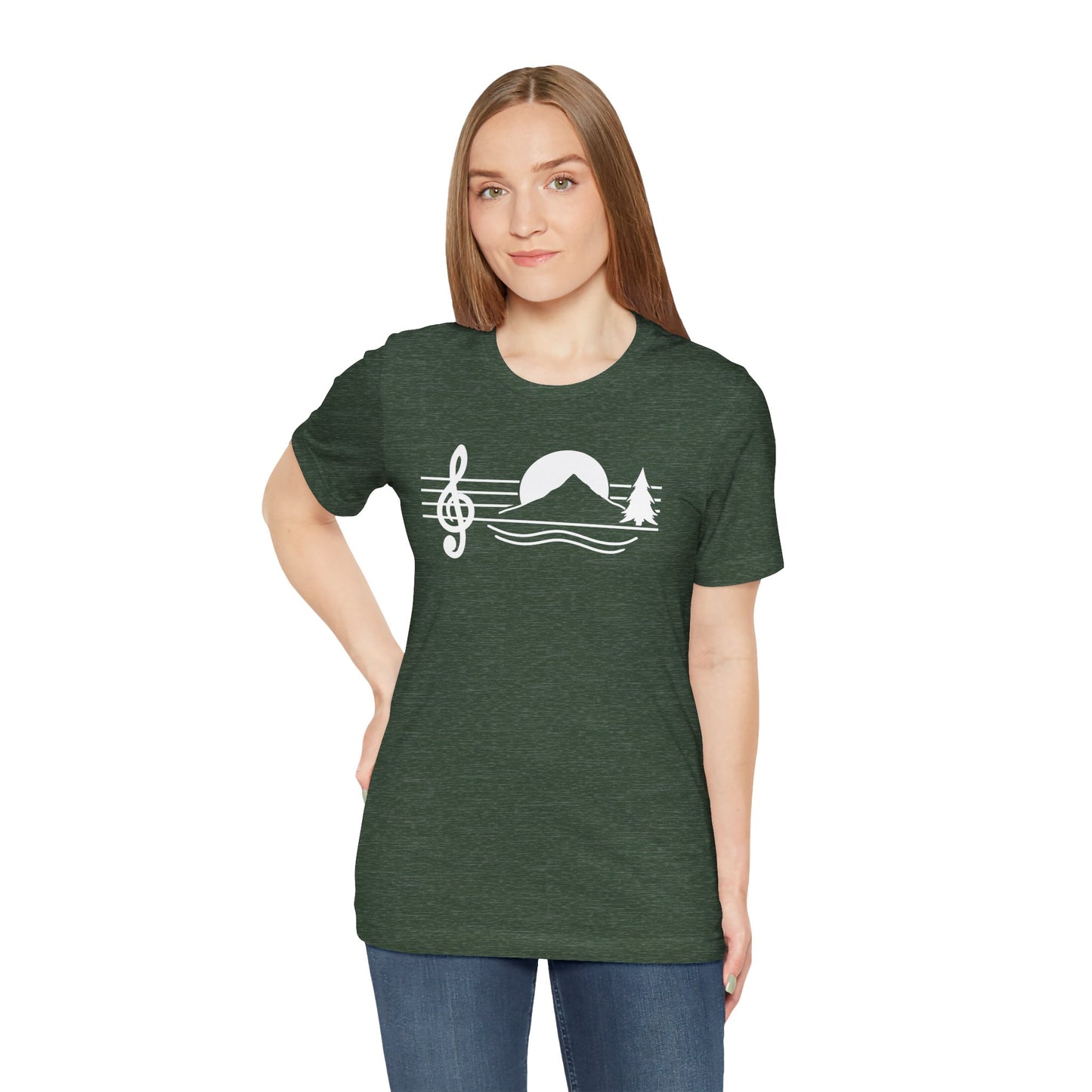 Rocky Mountain Music Repair Tee - Unisex Jersey Short Sleeve Shirt, Music Lovers Gift,