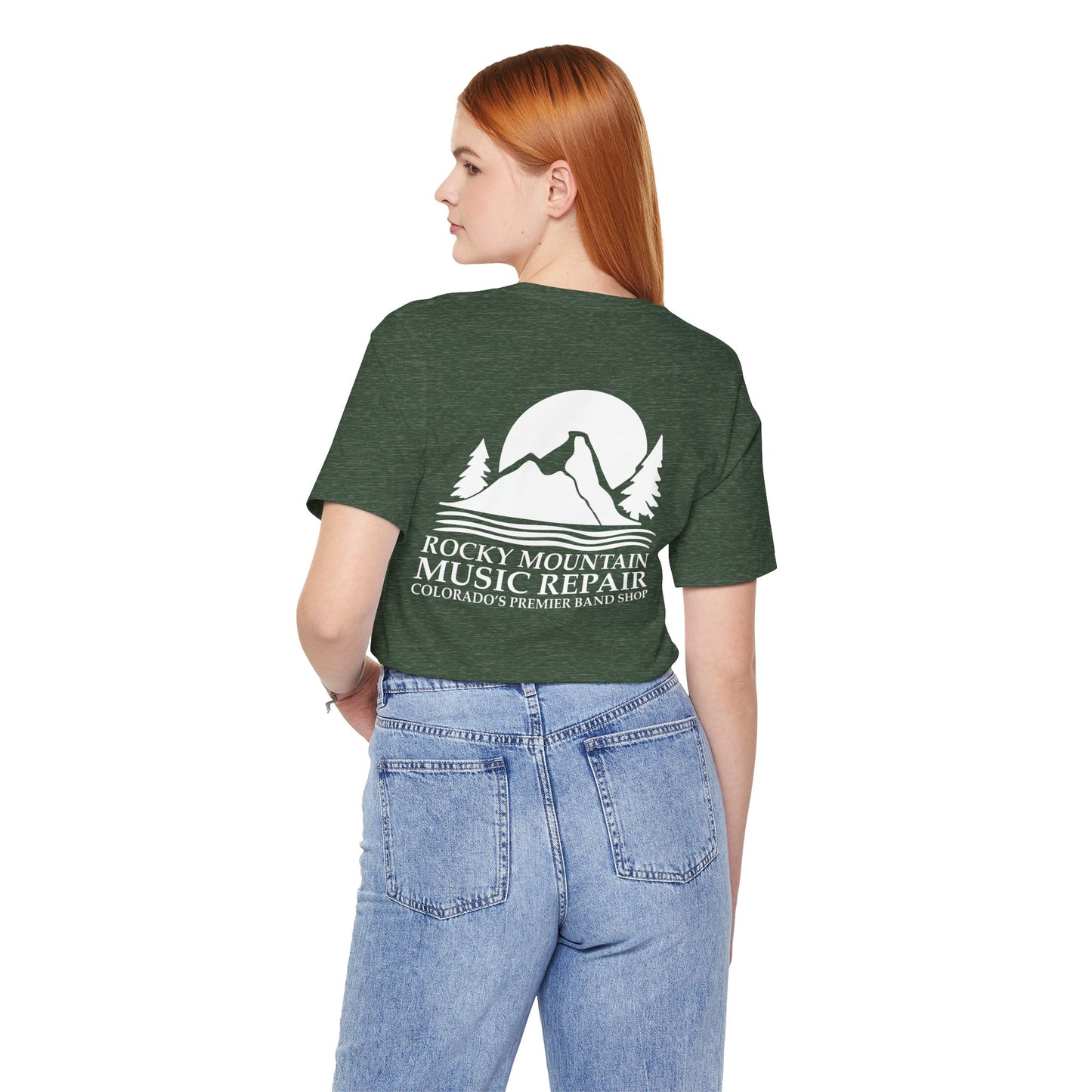 Rocky Mountain Music Repair Tee - Unisex Jersey Short Sleeve Shirt, Music Lovers Gift,