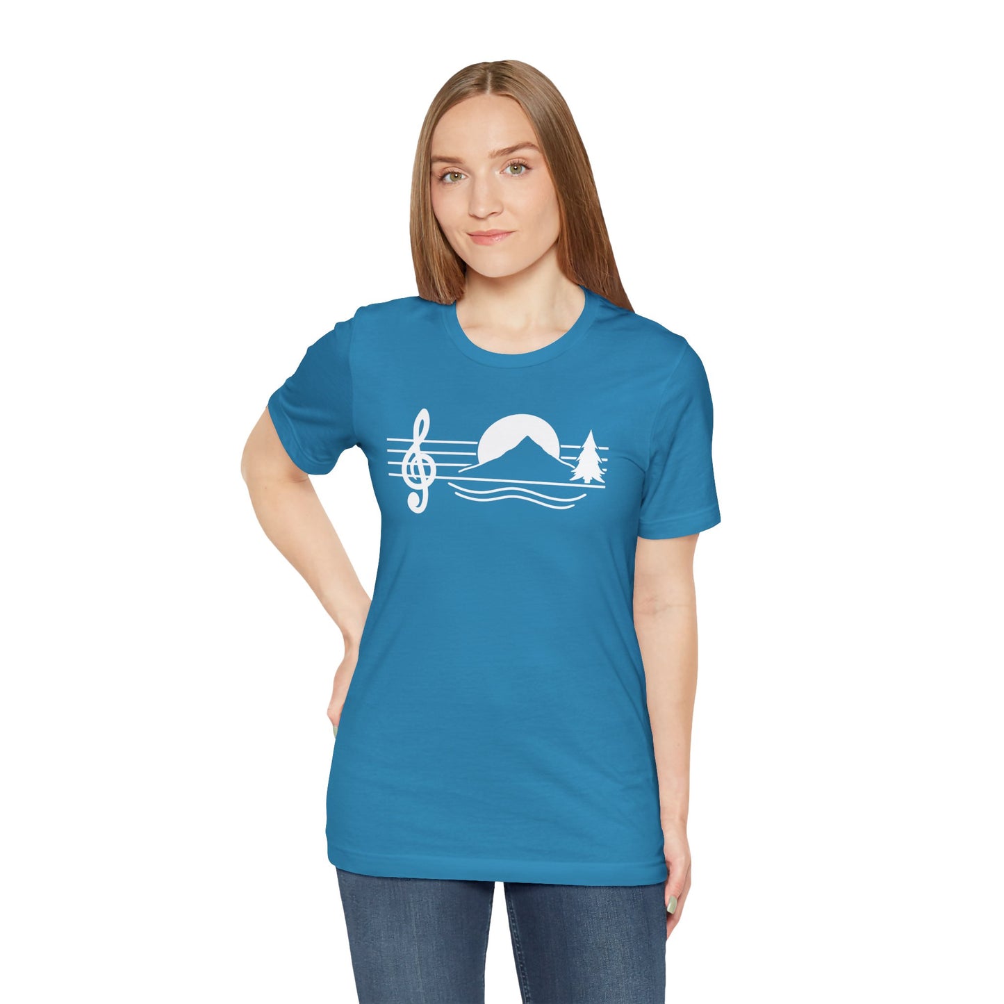 Rocky Mountain Music Repair Tee - Unisex Jersey Short Sleeve Shirt, Music Lovers Gift,