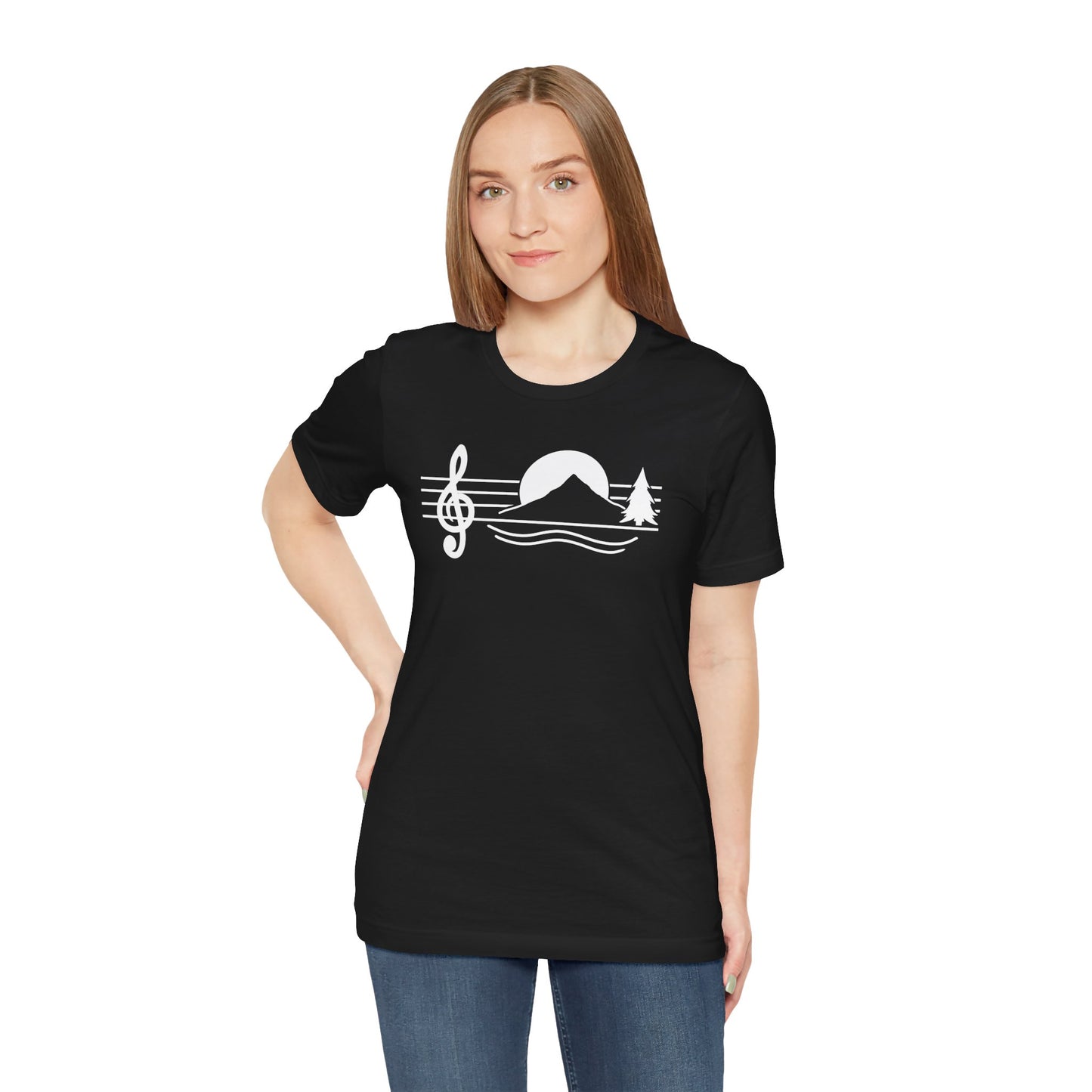 Rocky Mountain Music Repair Tee - Unisex Jersey Short Sleeve Shirt, Music Lovers Gift,