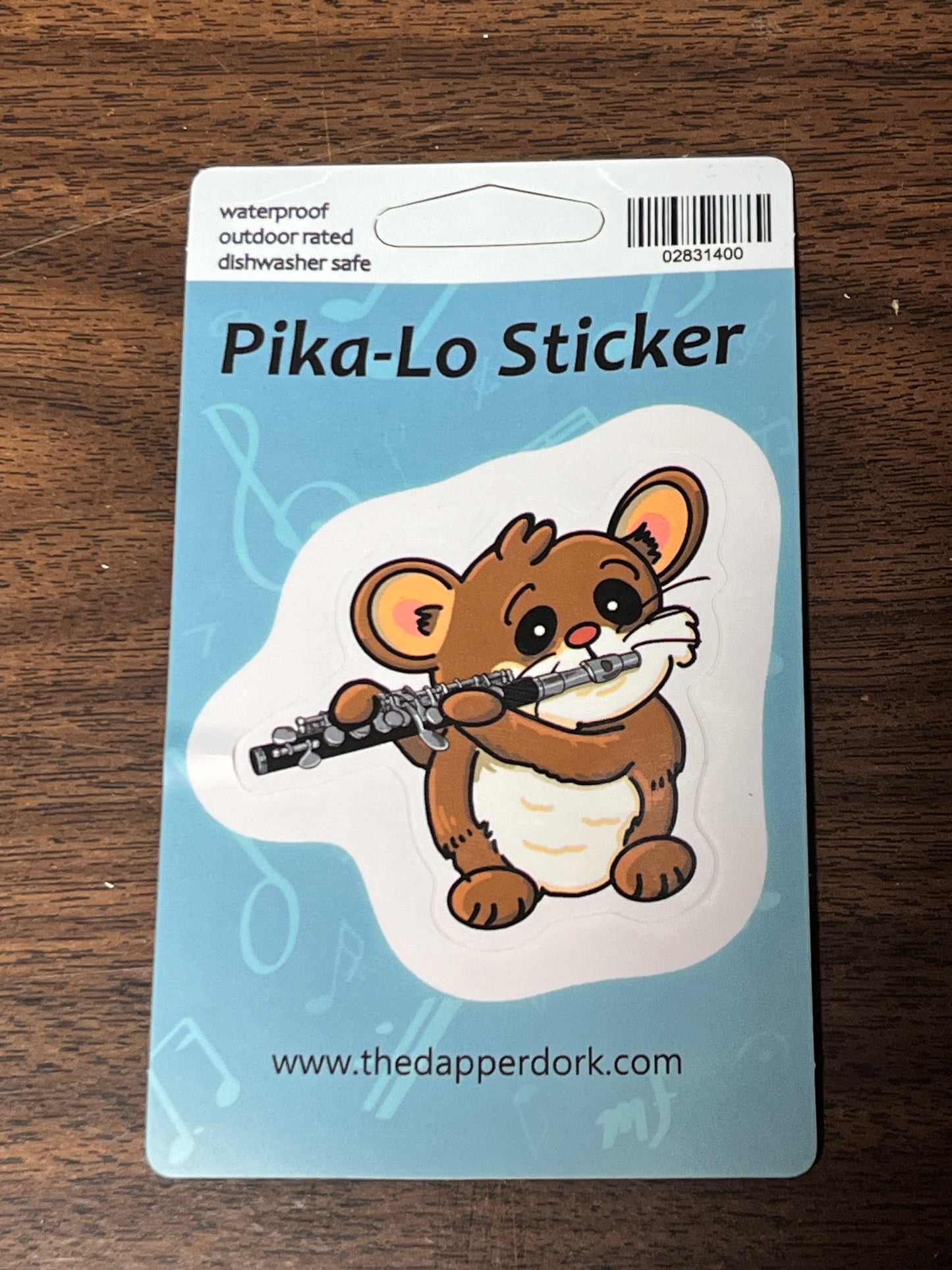Pika-Lo Hang Tag Sticker
