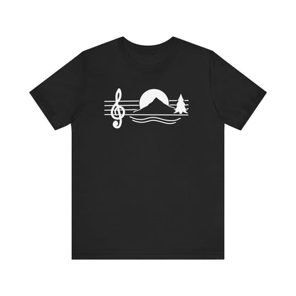 Rocky Mountain Music Repair Tee - Unisex Jersey Short Sleeve Shirt, Music Lovers Gift,