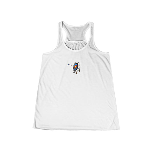Archery Mom Women's Flowy Racerback Tank Top