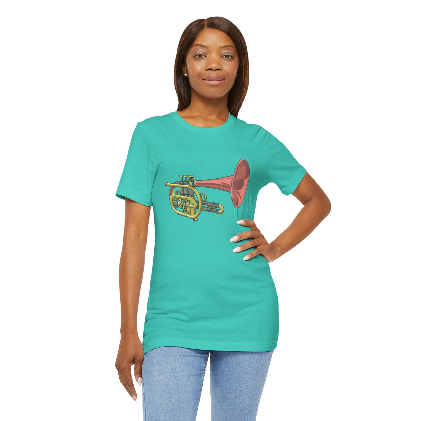 Hand Drawn No ai Del Quadro Picasso Cornet Shirt