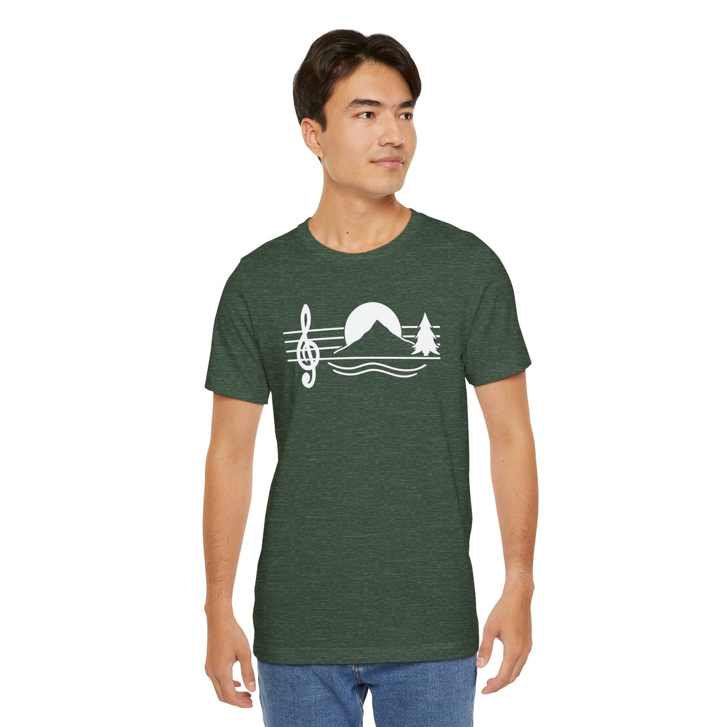 Rocky Mountain Music Repair Tee - Unisex Jersey Short Sleeve Shirt, Music Lovers Gift,