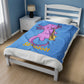 Saxolotl Velveteen Plush Blanket