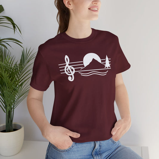 Rocky Mountain Music Repair Tee - Unisex Jersey Short Sleeve Shirt, Music Lovers Gift,