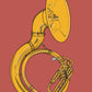 Sousaphone Sticker