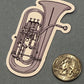 Euphonium Sticker- 3"