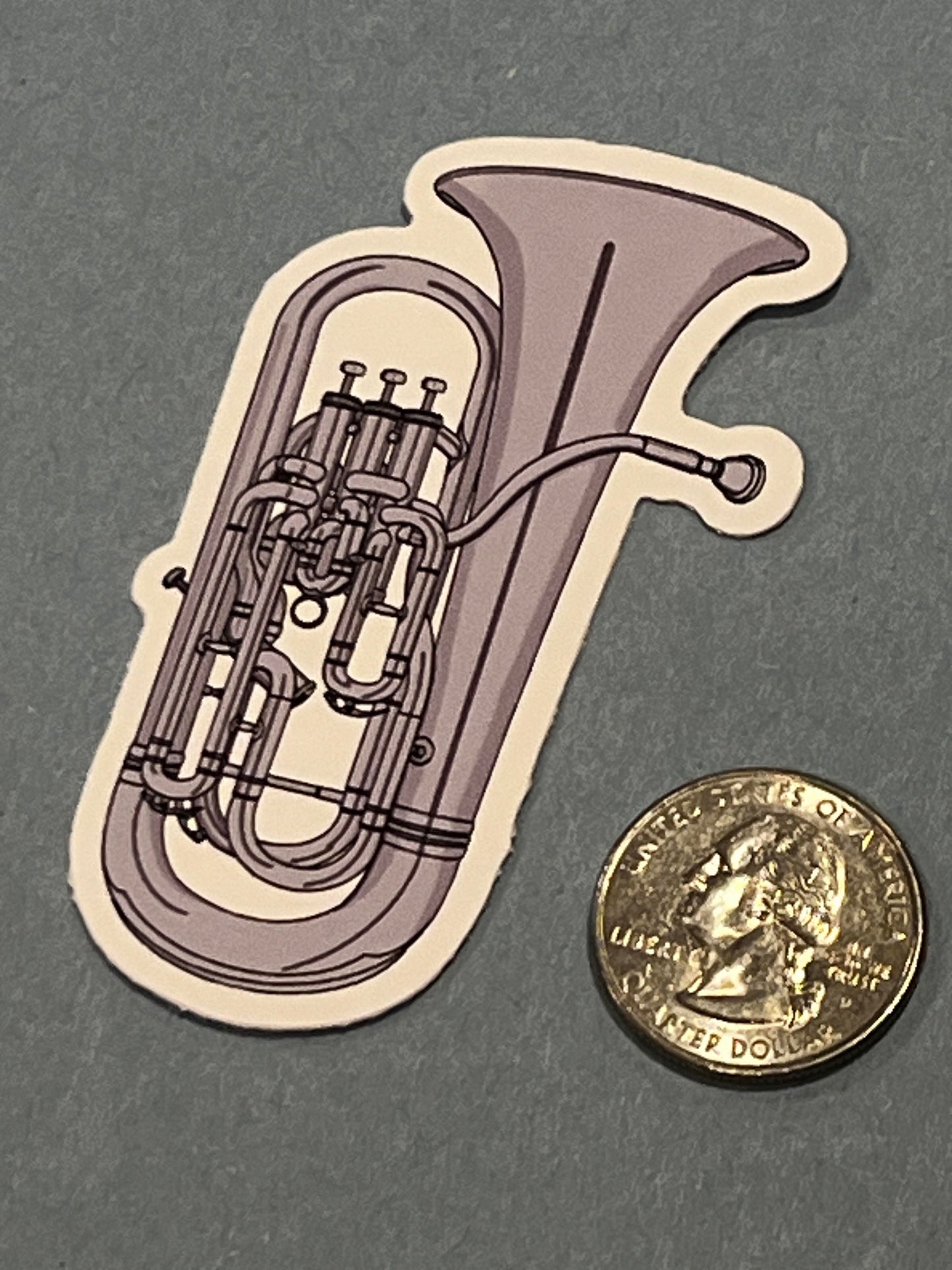 Euphonium Sticker- 3"