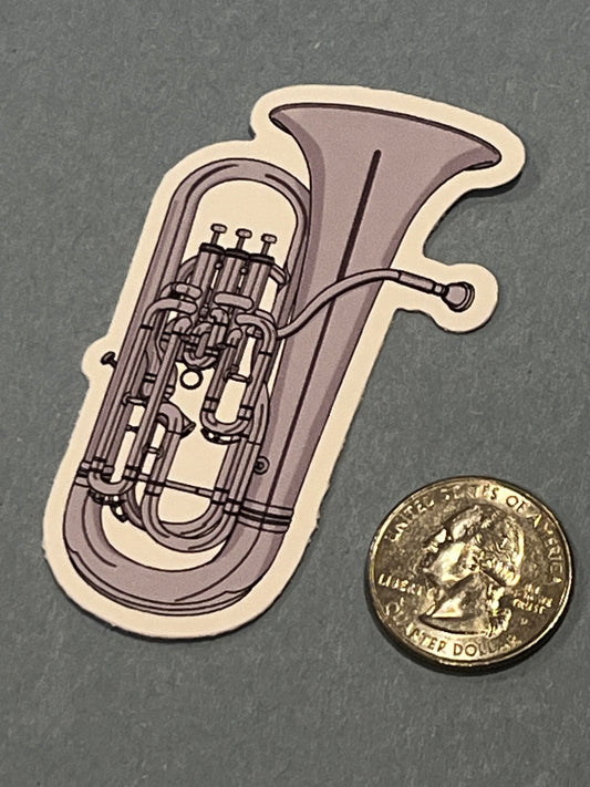 Euphonium Sticker- 3"