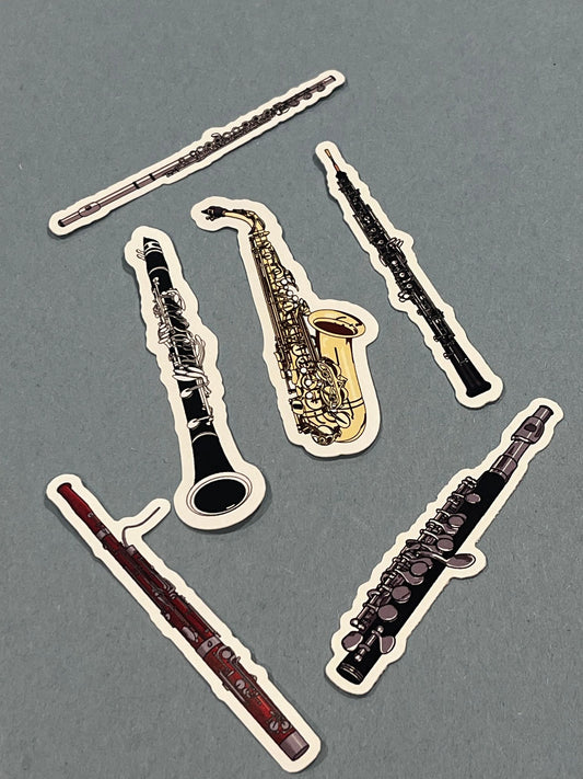 Sticker Set-Woodwind