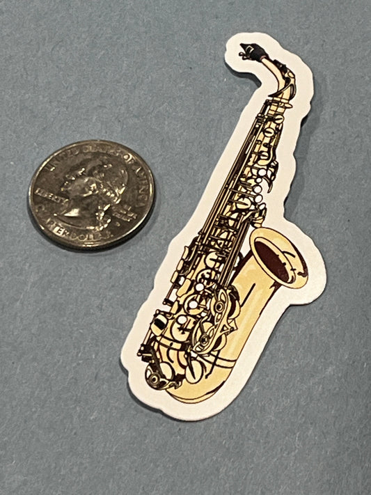 Alto Saxophone Sticker