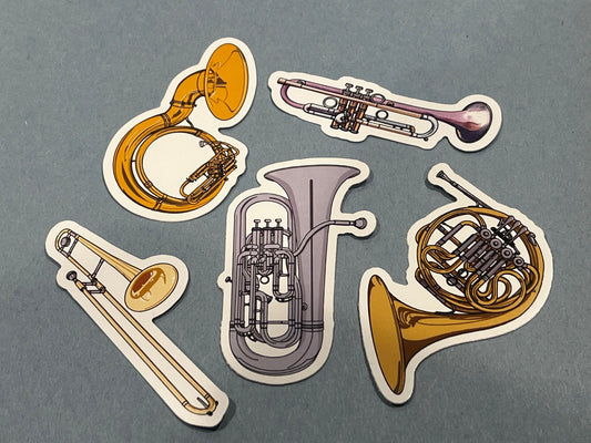 Sticker Set- Brass