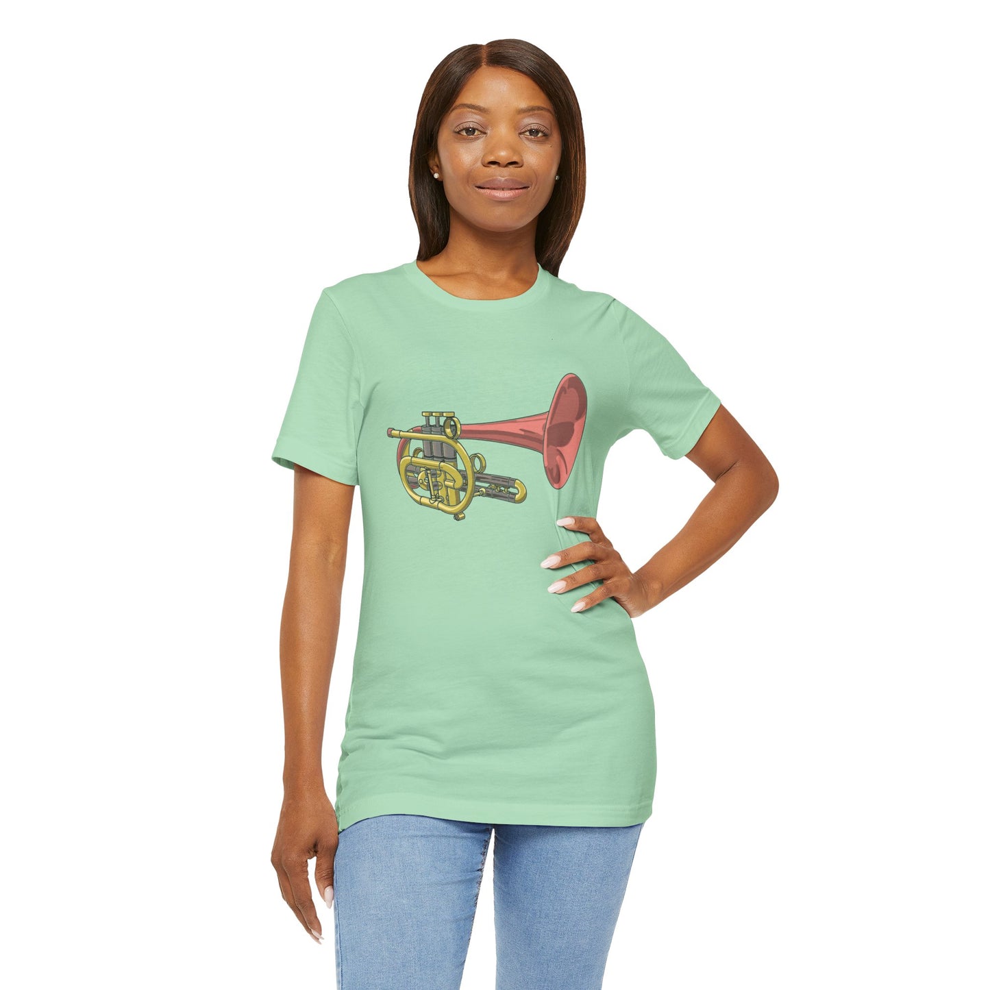 Hand Drawn No ai Del Quadro Picasso Cornet Shirt