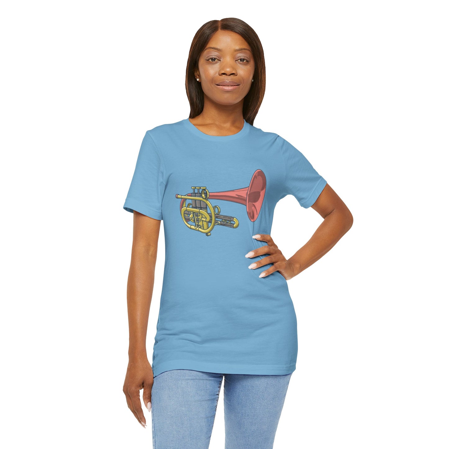 Hand Drawn No ai Del Quadro Picasso Cornet Shirt