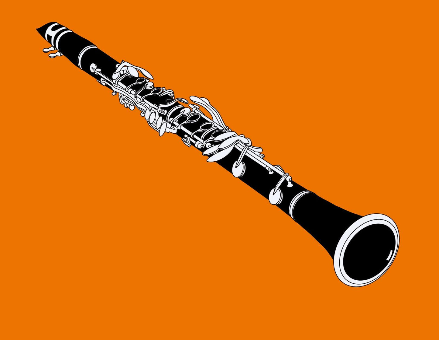 Clarinet Sticker