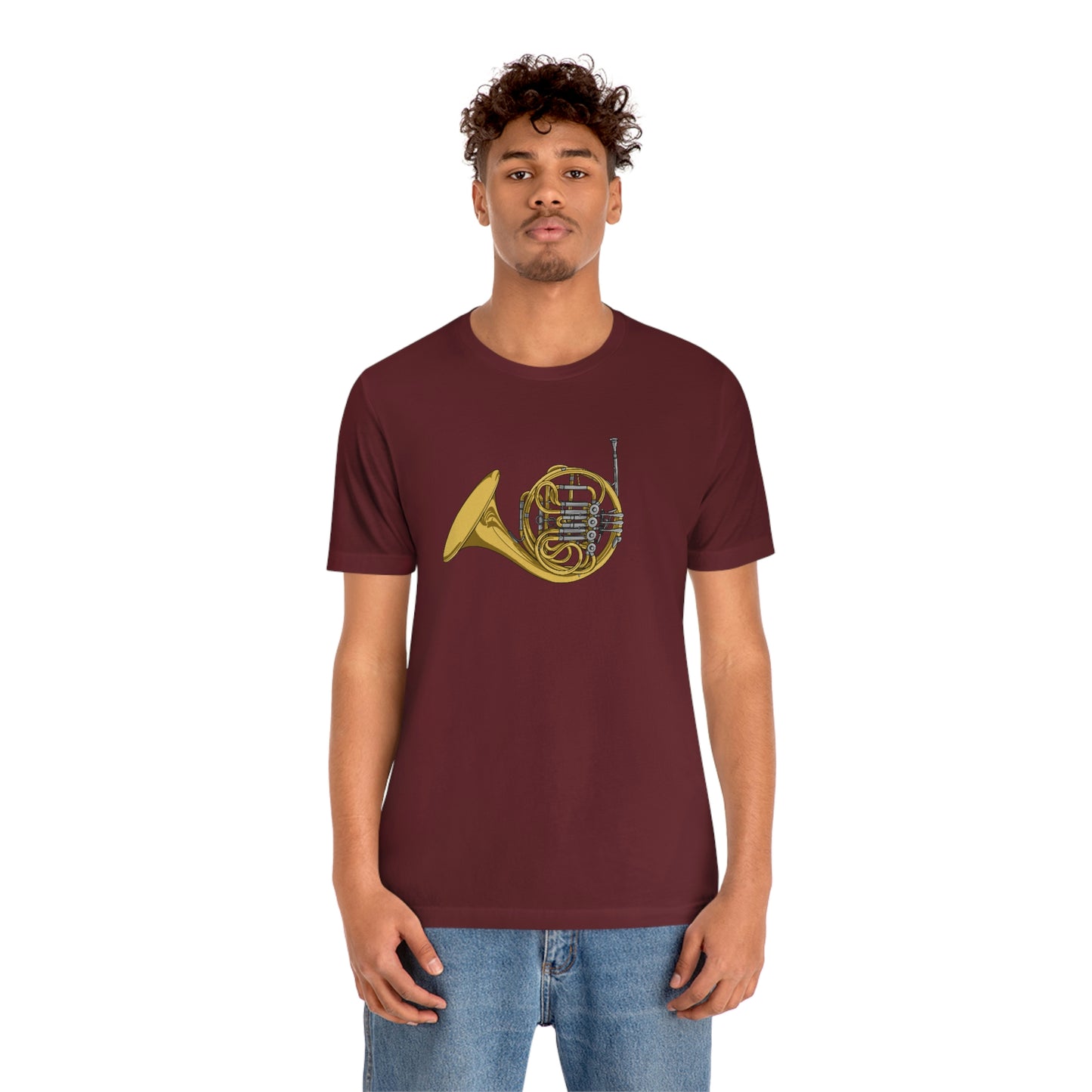 French horn t shirt