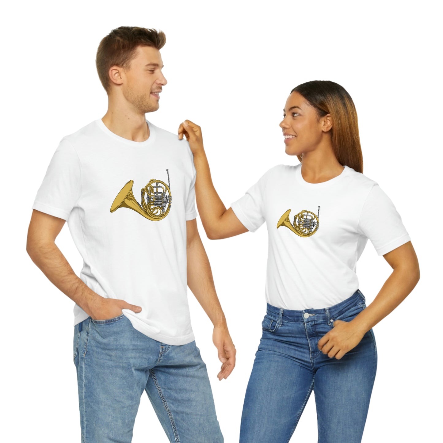 French horn t shirt