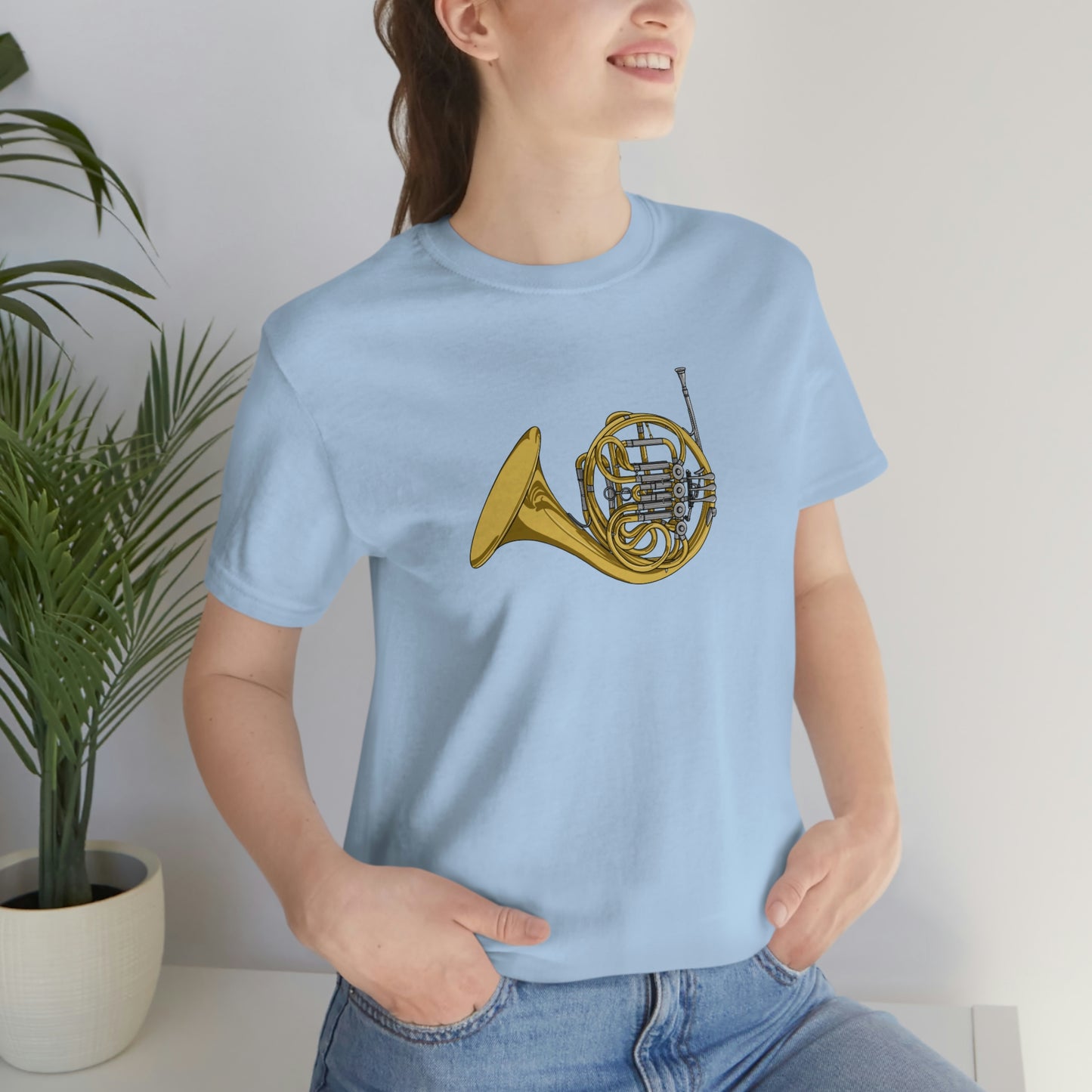 French horn t shirt