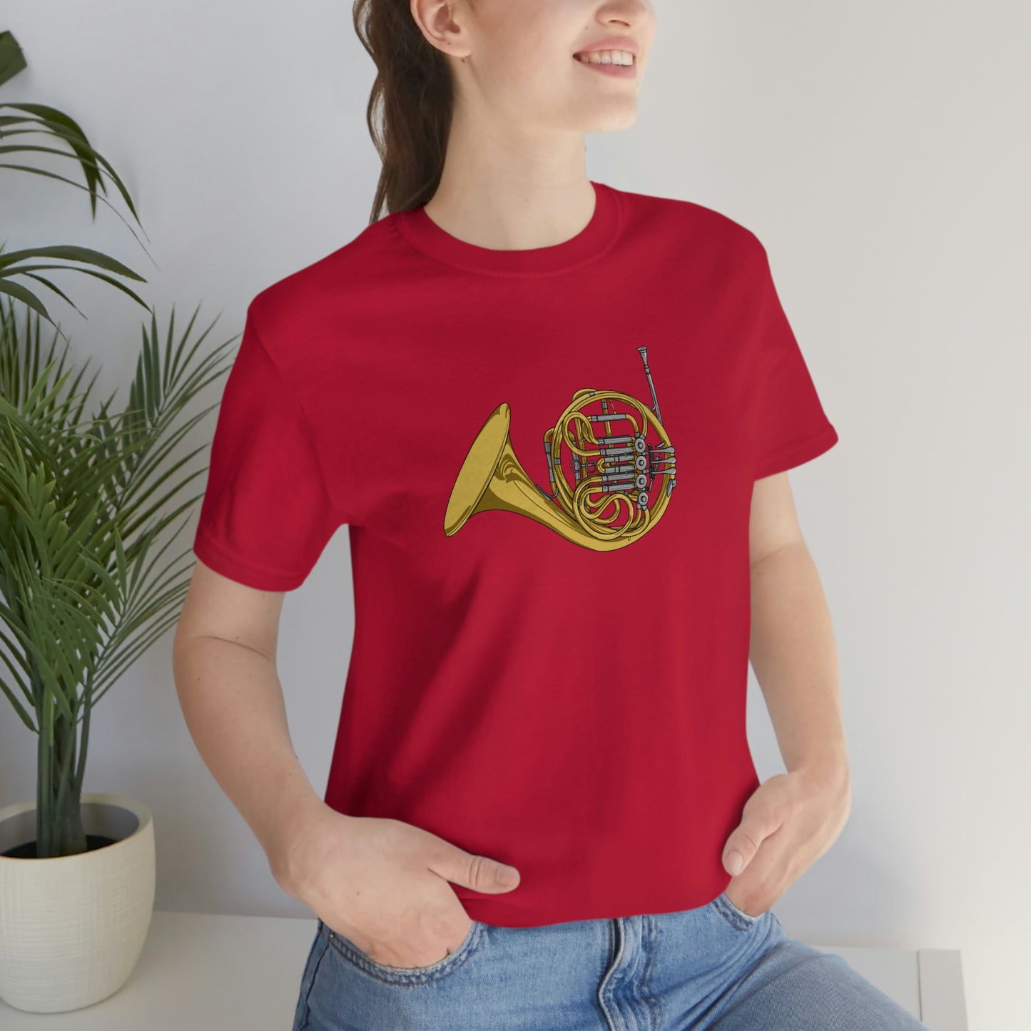 French horn t shirt