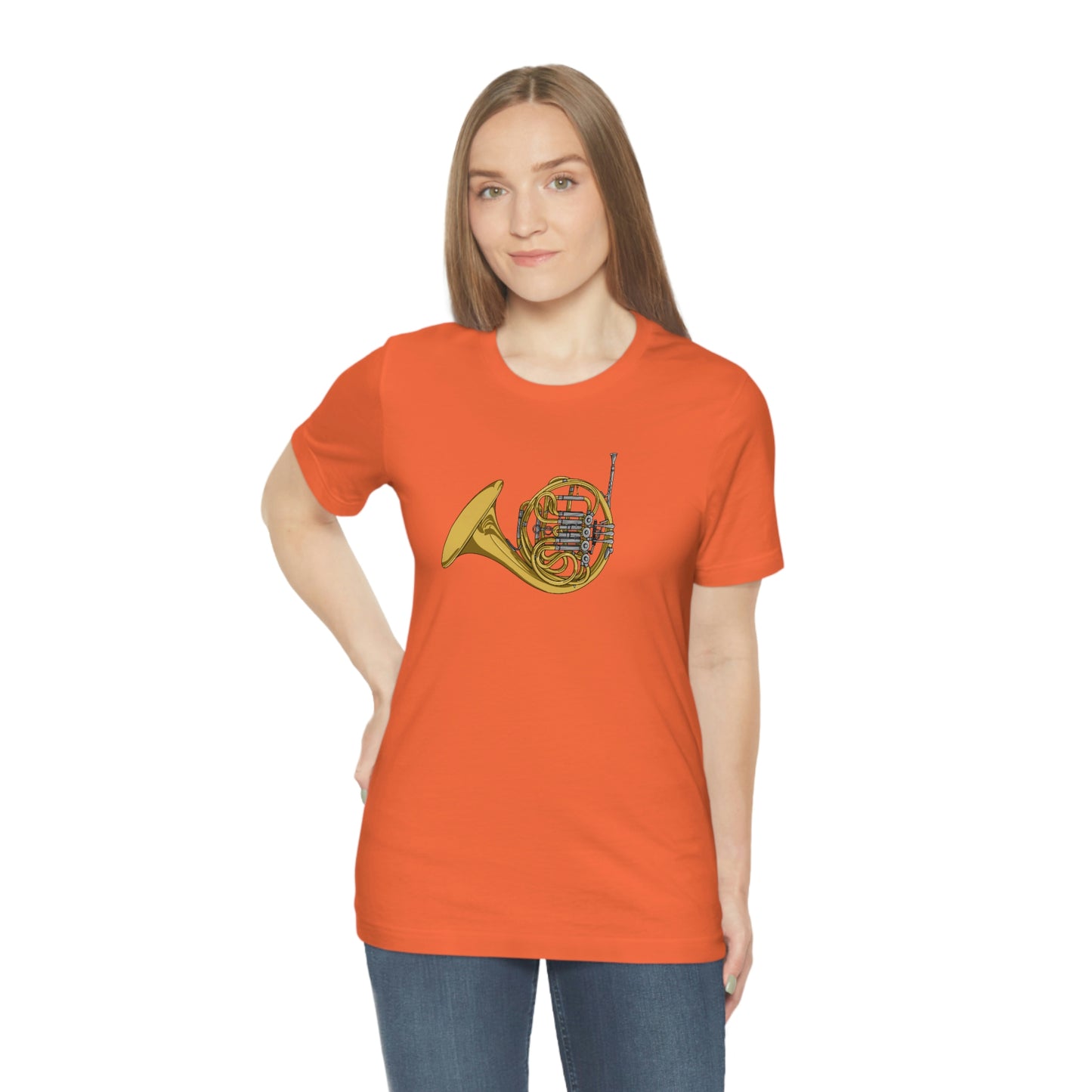 French horn t shirt