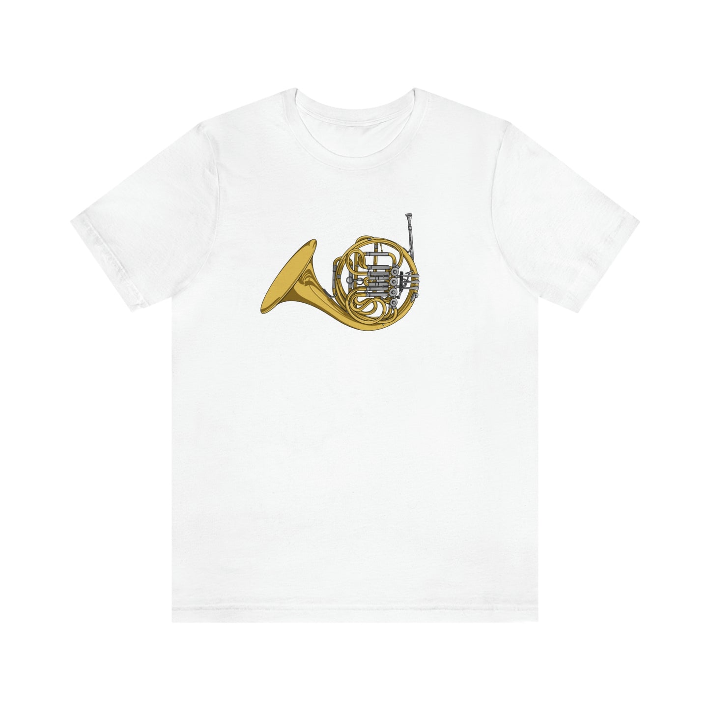 French horn t shirt