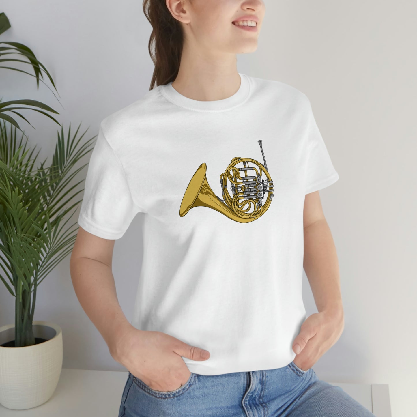 French horn t shirt