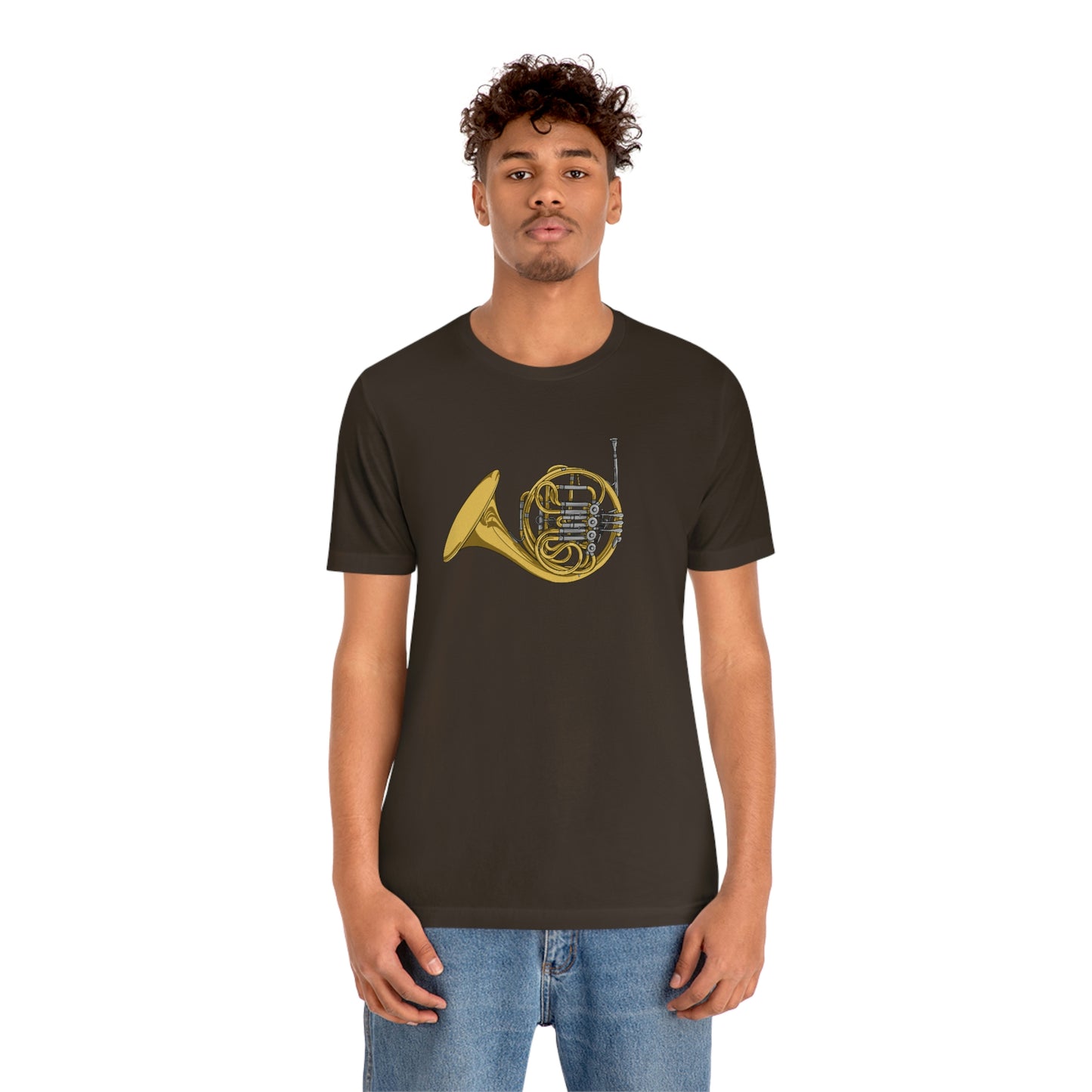 French horn t shirt