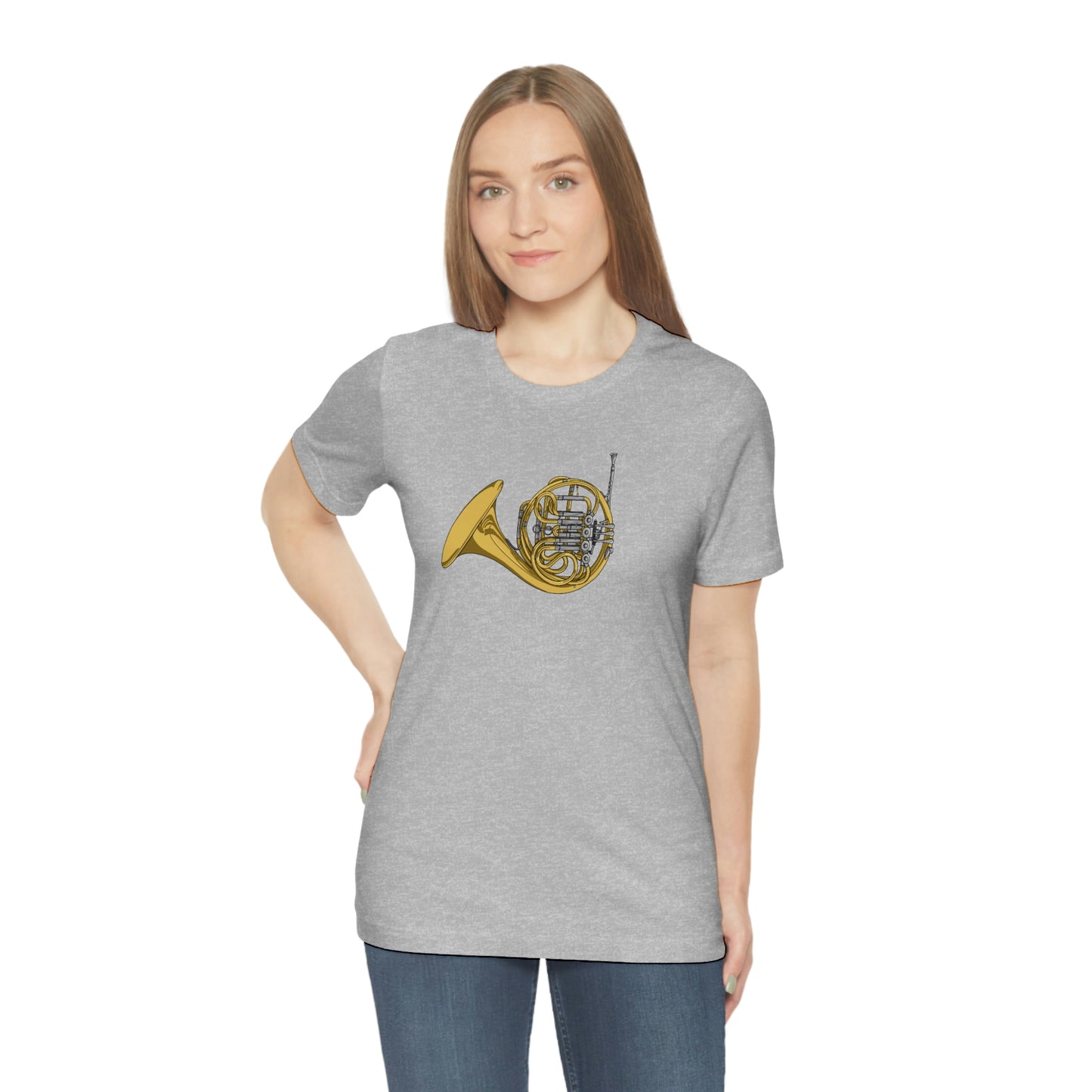 French horn t shirt