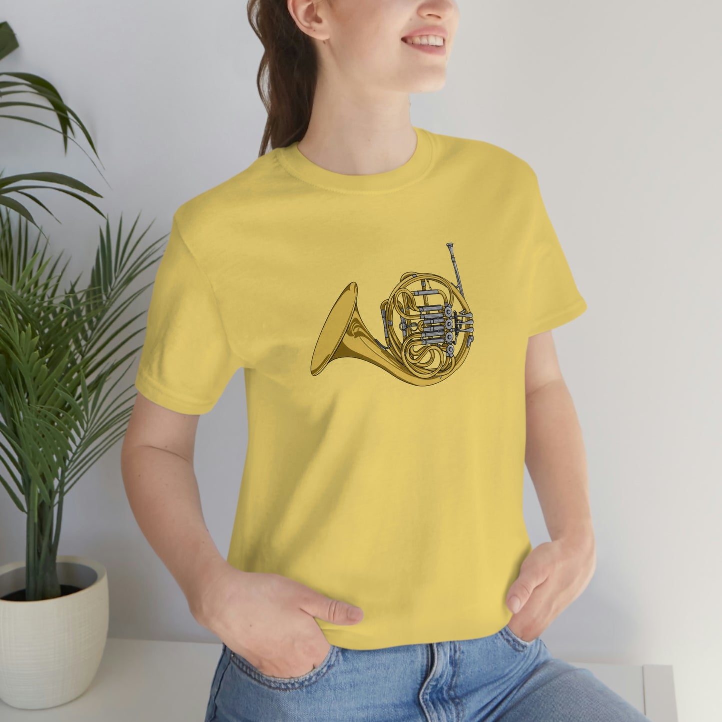 French horn t shirt