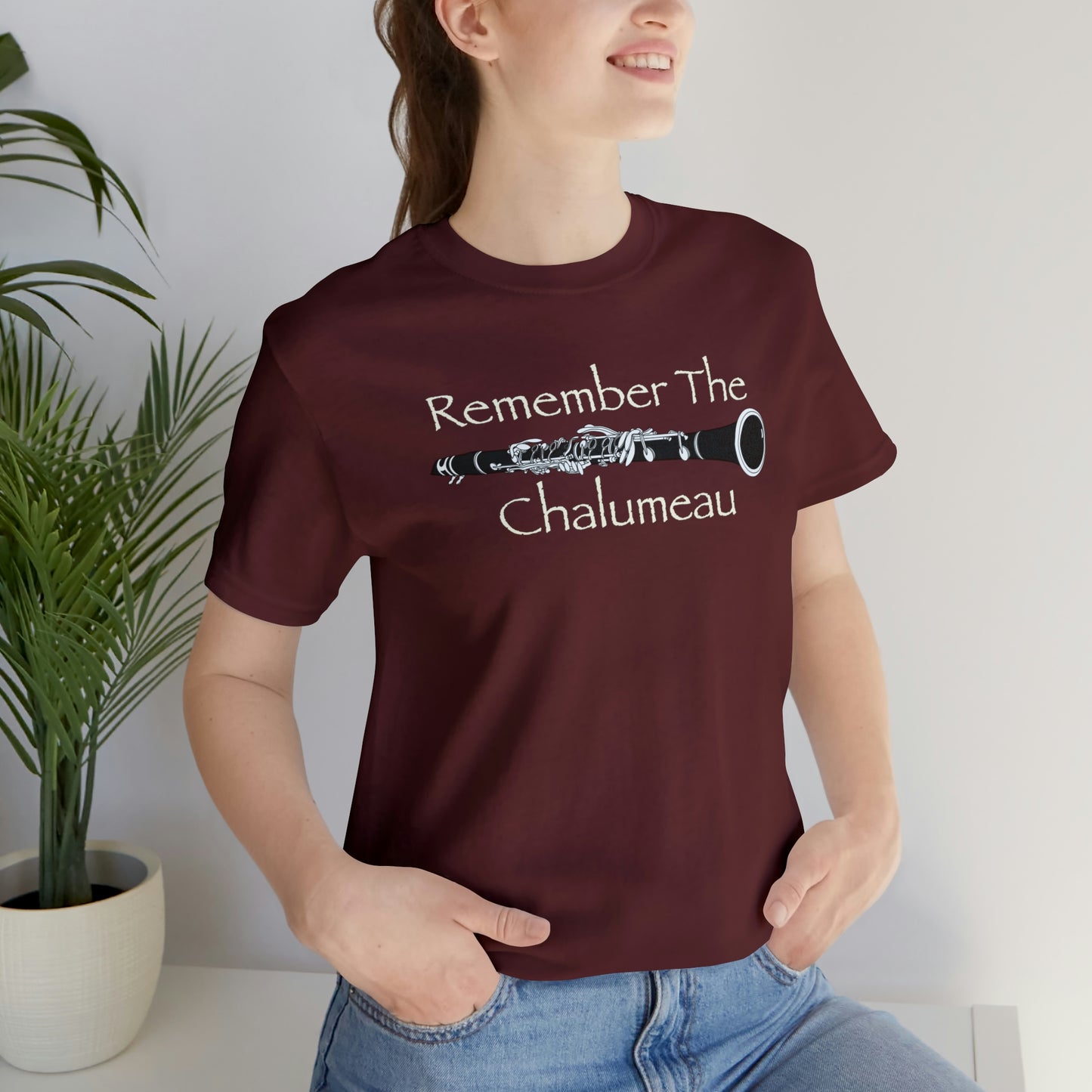 Remember the Chalumeau clarinet shirt