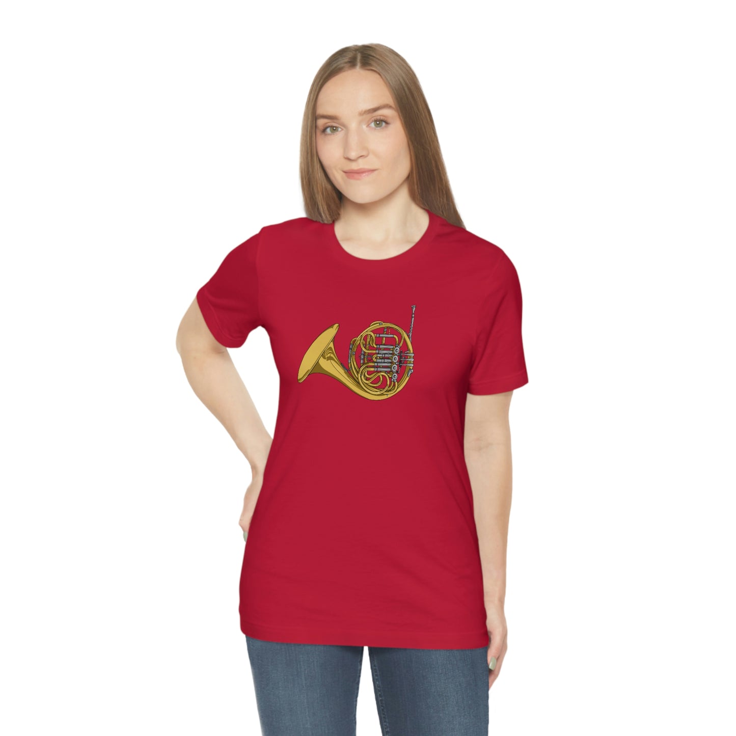 French horn t shirt