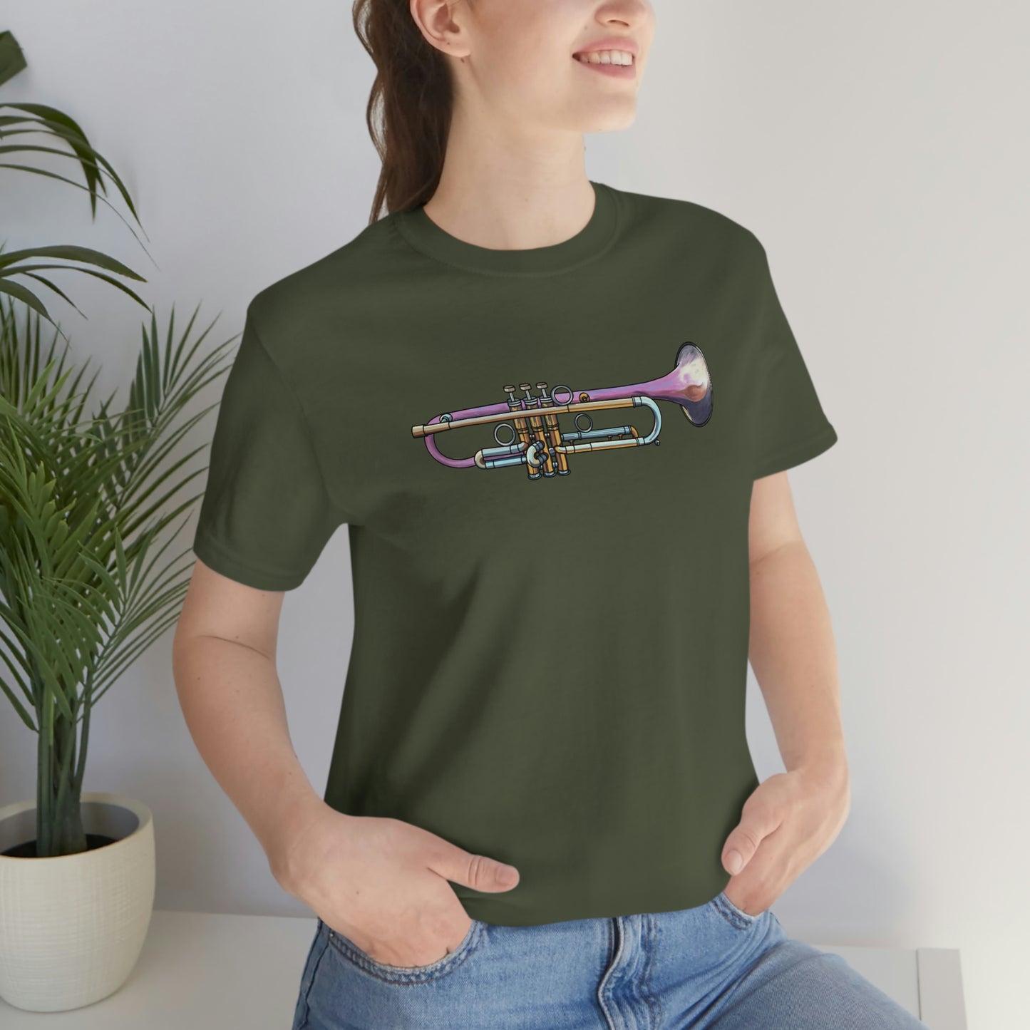 DQ trumpet t shirt