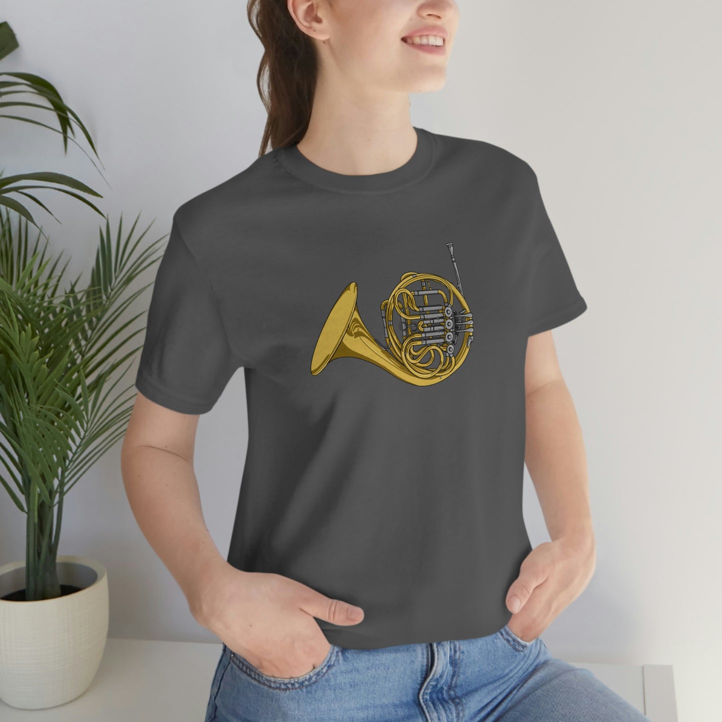 French horn t shirt