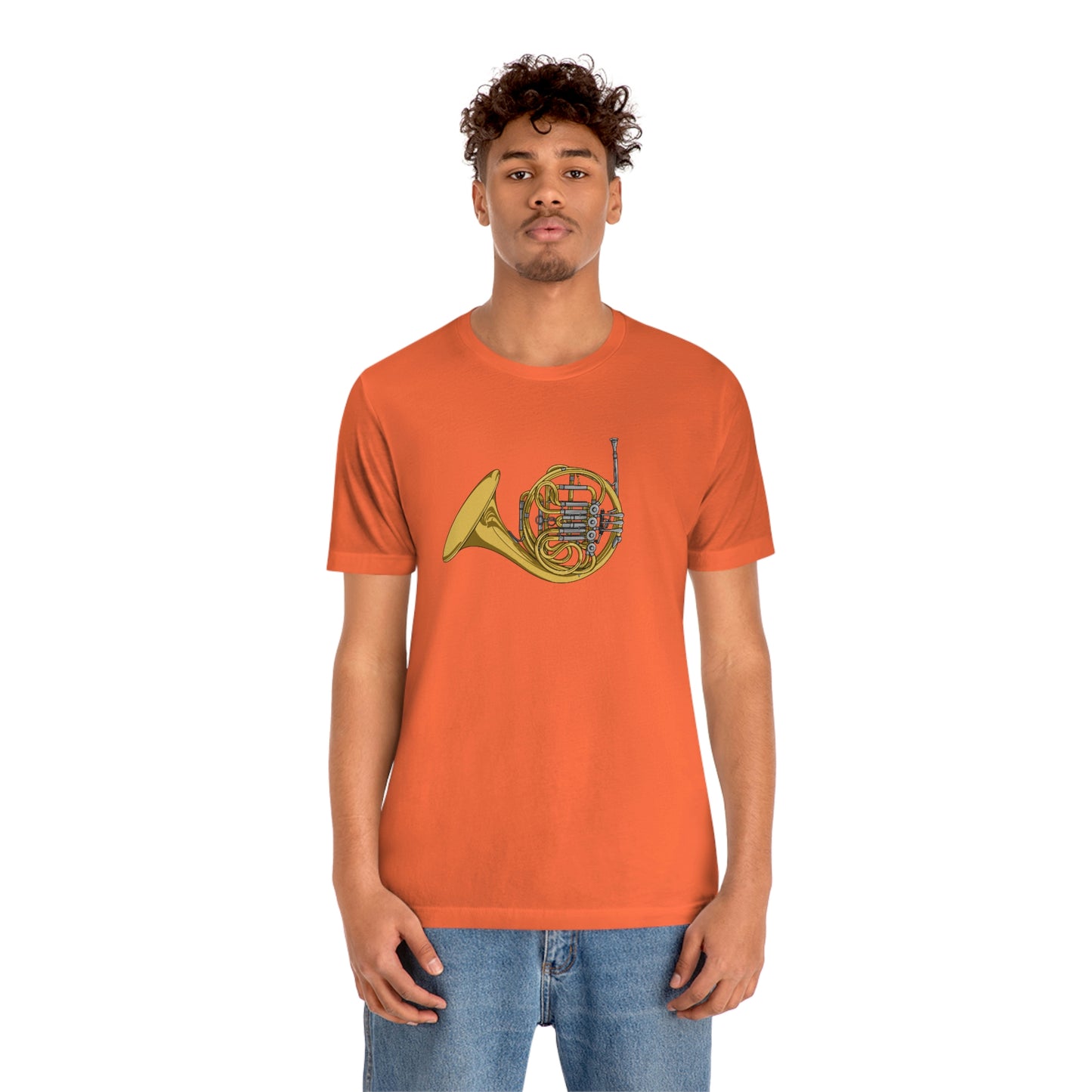 French horn t shirt