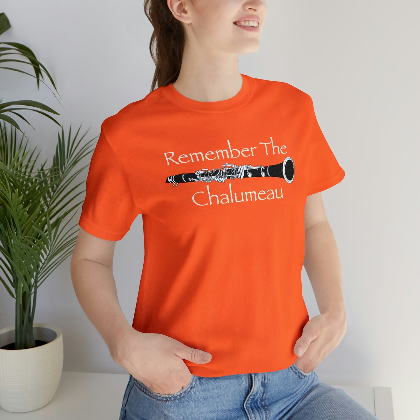 Remember the Chalumeau clarinet shirt